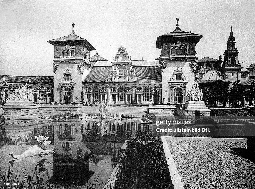 USA New York Buffalo: Pan-American Exposition View of the Expo's Hall of Art - 01.05.-02.11.1901 - Vintage property of ullstein bild