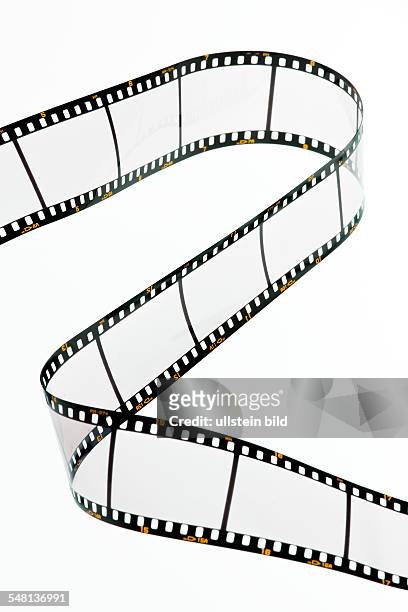Blank slide filmstrip