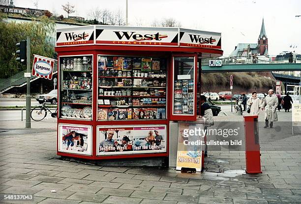 Zeitungskiosk in Hamburg - 1994