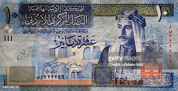 Jordan 10 Dinar banknote