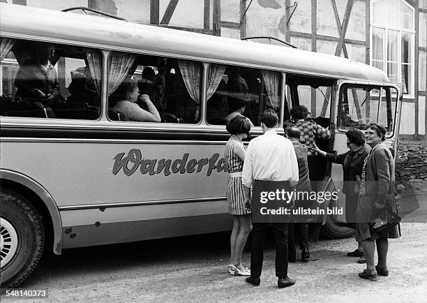 German Democratic Republic Bezirk Berlin East Berlin - Stolberg: works outing