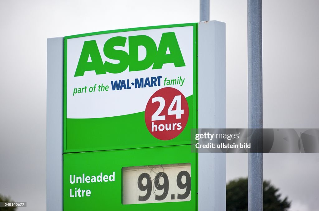 Great Britain England Falmouth - Petrol station ASDA