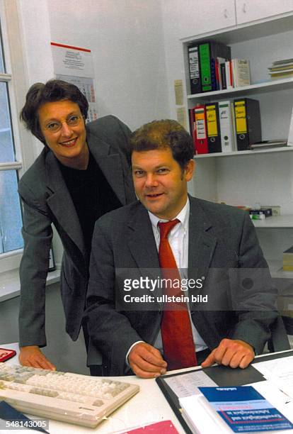 Scholz, Olaf - Politician, SPD, Germany - with his wife Britta Ernst