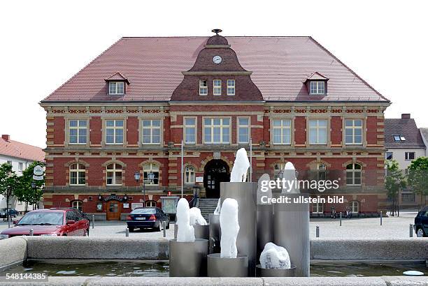 Germany Brandenburg Calau - City hall