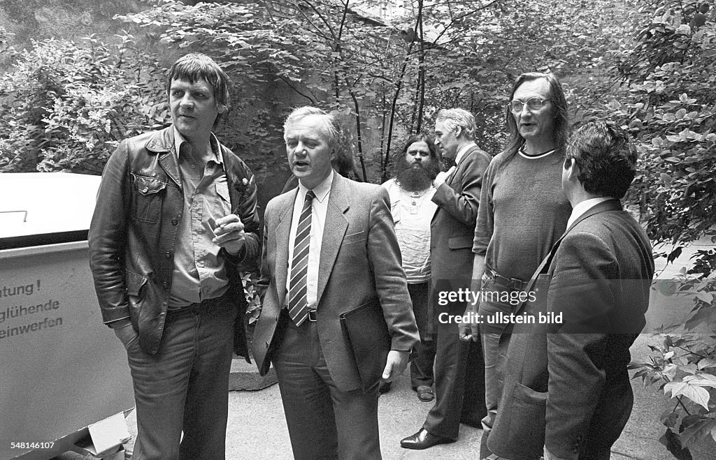 Manfred Rinke Protestant gathering in East Germany Participants of the Protestant ...