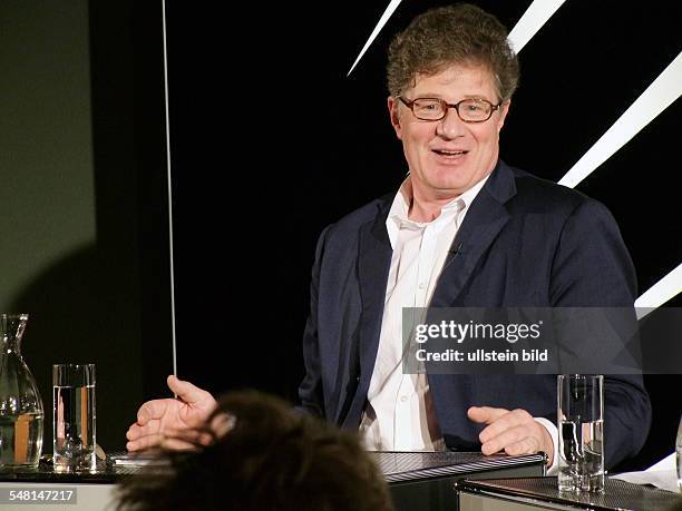 Willemsen, Roger - Author, Journalist, Germany - at the 'Literaturhaus' in Frankfurt am Main