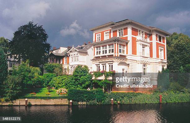 Germany Hamburg Harvestehude - mansions
