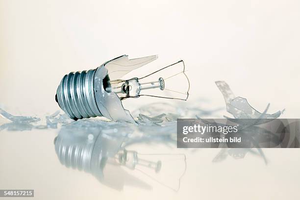 Broken light bulb