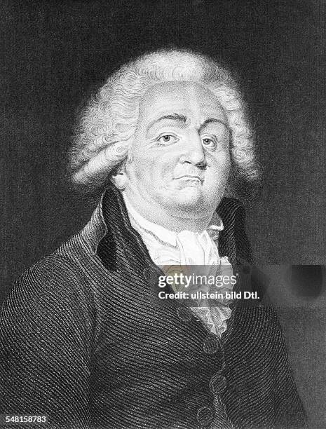 Honore Gabriel Riqueti Graf von Mirabeau *1749-1791+ Politiker, Frankreich Portrait - undatiert