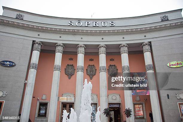 Estonia Harju Tallinn - Soprus cinema in a building of Stalin times