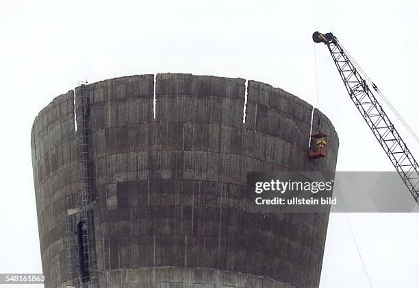 Germany North Rhine-Westphalia - deconstruction of the nuclear power plant Wuergassen