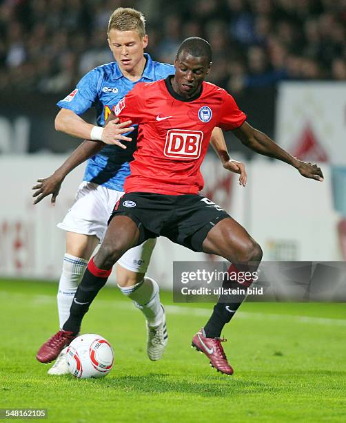 Germany North Rhine-Westphalia Bochum - 2. Bundesliga, season 2010-2011, matchday 29, VfL Bochum v Hertha BSC Berlin 0:2 - Adrian Ramos of Hertha...