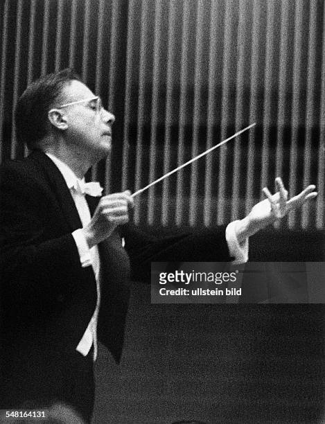 Boehm, Karl - Conductor, Austria *28.08.1894-+ conducting - 1960ies