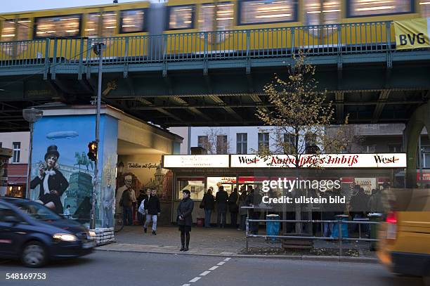 Germany Berlin Prenzlauer Berg - Snack bar 'Konnopke' -