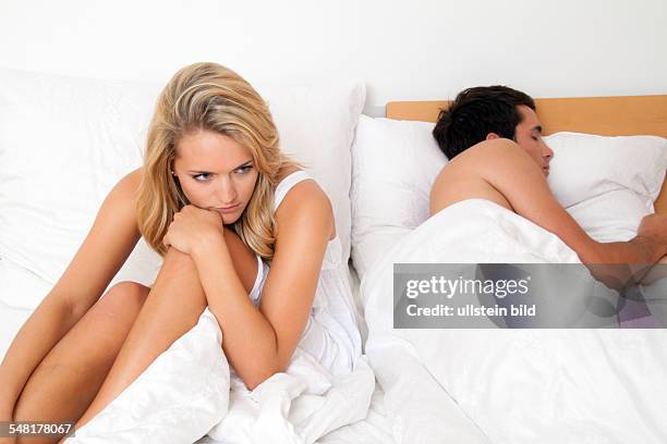 Couple in bed -