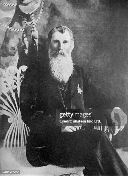 London, Jack - Writer, Journalist, USA *12.01.1876-+ - stepfather of the writer, John Griffith - ca. 1900 Vintage property of ullstein bild