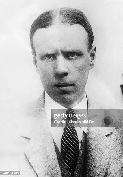 Sinclair, Lewis - Writer, USA *07.02.1885-+ Nobel laureate in literature 1930 - Portrait - about 1920 Vintage property of ullstein bild
