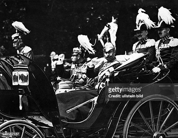 Ernest Augustus, Duke of Brunswick, D +17.11.1887-* Duke 1913-1918 The wedding with Princess Victoria Louise of Prussia; accompanied by George V of...