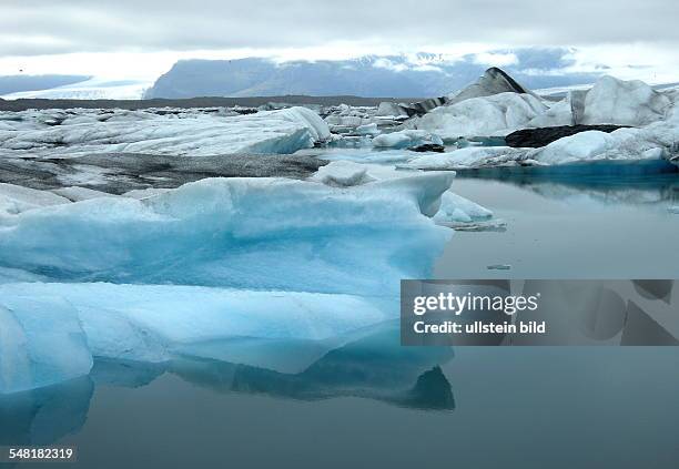 Iceland - glacier tongue of Vatnajoekull