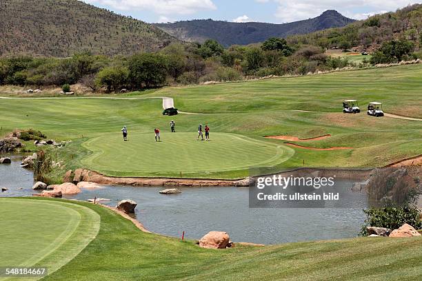 Republic of South Africa North West Transvaal Sun City - View to the Sun City Golf Course