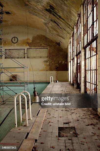 Germany Brandenburg - Elstal: former Olympic Village; swimming hall
