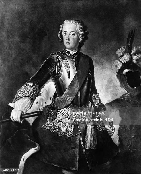 König von Preussen 1740 - 1786 Kronprinz Friedrich