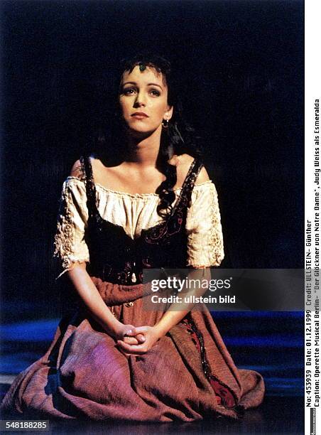 Musical "Der Glöckner von Notre Dame" mit Judy Weiss als Esmeralda im Stella Musical Theater am Potsdamer Platz - Dezember 1999