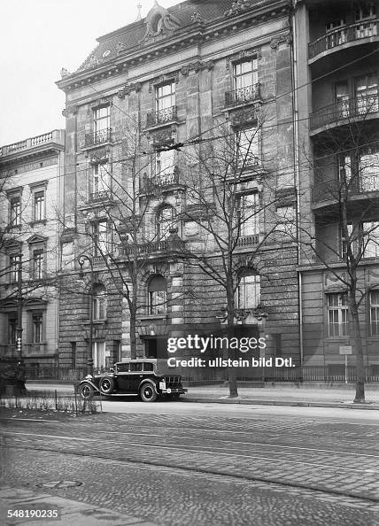 Germany; Berlin; Brunswick embassy, Luetzowplatz 11- 1932 Germany; Berlin; Brunswick embassy, Luetzowplatz 11- 1932