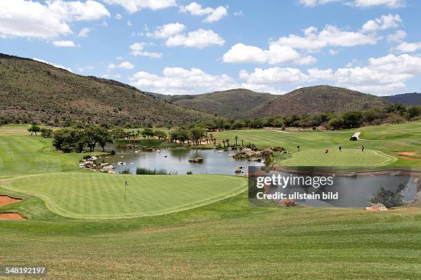 Republic of South Africa North West Transvaal Sun City - View to the Sun City Golf Course