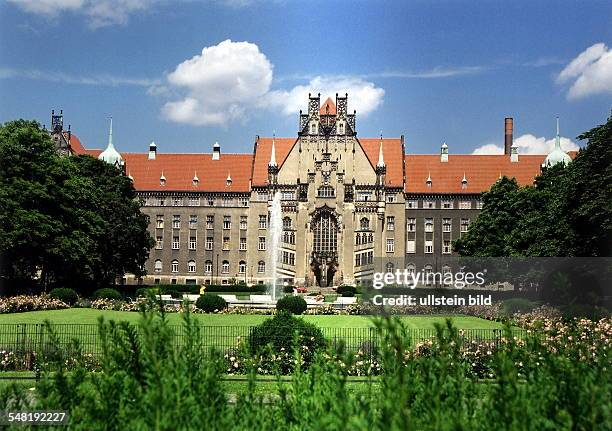 Blick auf das Amtsgericht - Aussenansicht Juni 1999