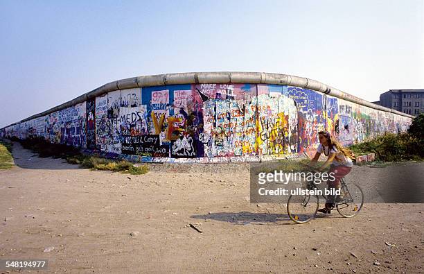 Berlin , Mauer am Potsdamer Platz