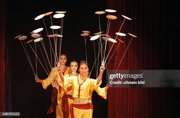 Germany Berlin Kreuzberg - Circus Roncalli Christmas performance at Tempodrom, Shenyang Acrobatic Group -