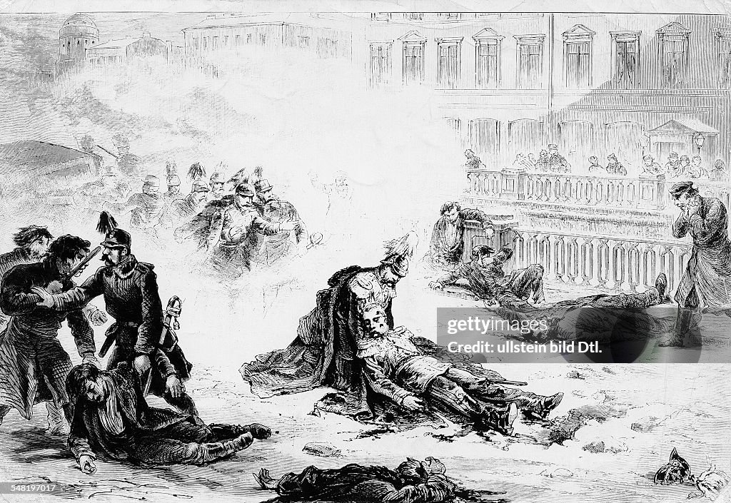 Alexander II zar von Russland Attentat in Petersburg