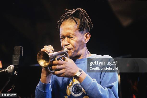 Cherry, Don - Musician, Trumpeter, Jazz music, USA - performing in Hamburg, Germany, Fabrik -