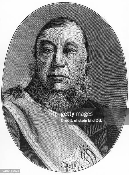 South Africa Engravings Paul Kruger *10.10.1825-+ Politician South Africa - undated portrait - late 19th century