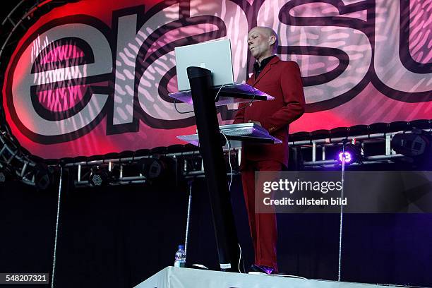 Erasure - Band, Pop music, UK - Keyboarder Vince Clarke performing in Berlin, Germany, Zitadelle