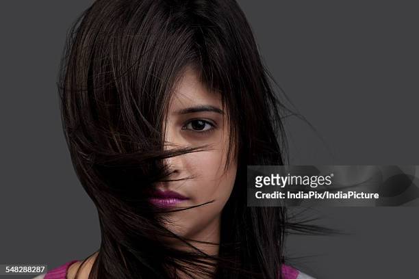 63 Hair Over Half Face Photos and Premium High Res Pictures - Getty Images