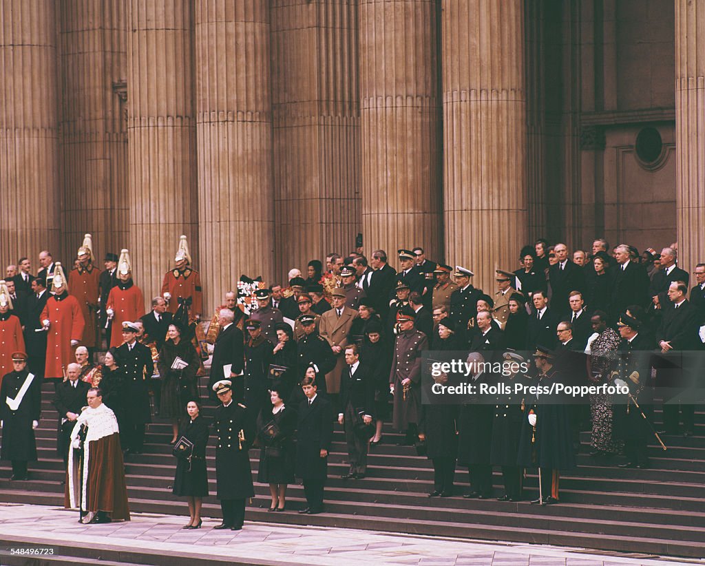 Funeral Of Winston Churchill