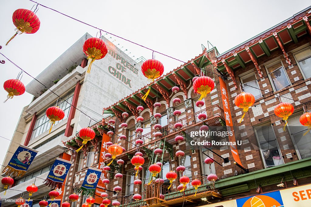 Mid-autumn festival in chinatown, San Francisco, California, USA