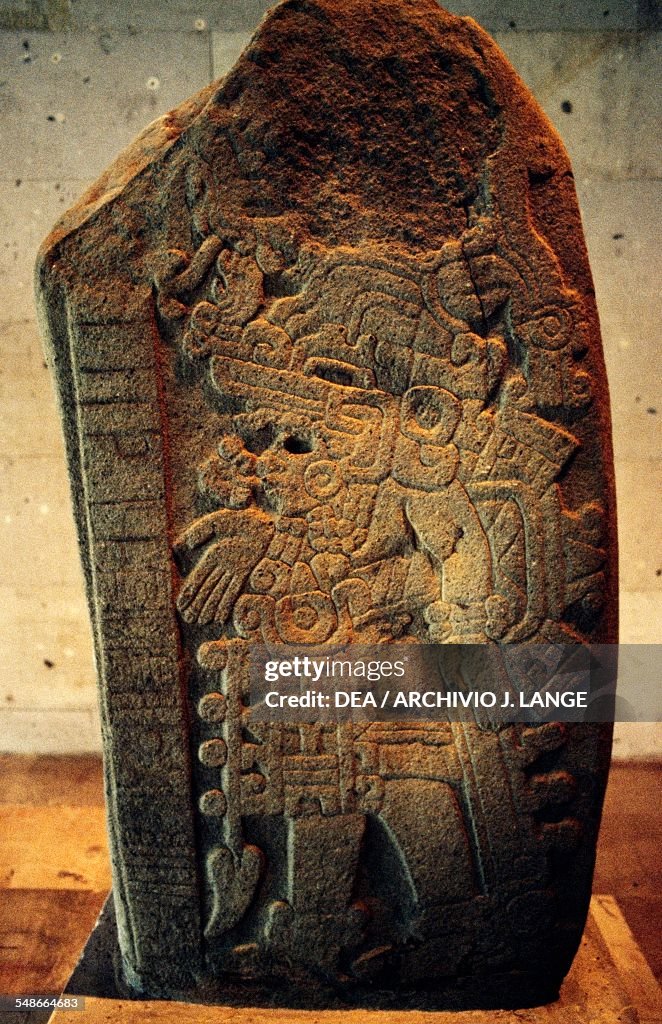 Stele depicting Quetzalcoatl 6...