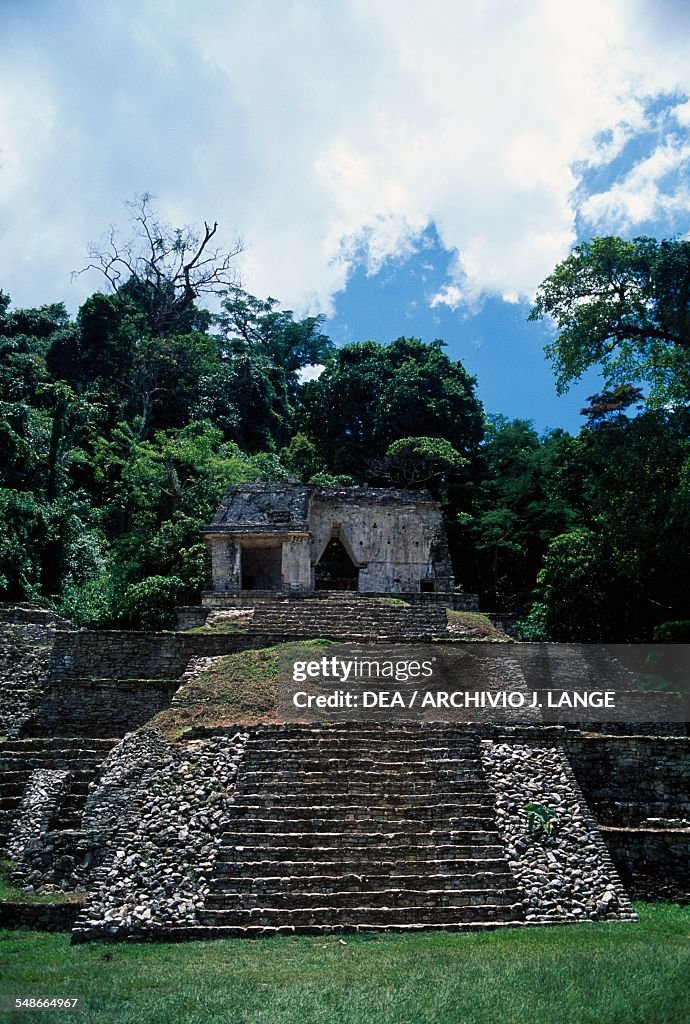 Temple XII or Temple of Skull in Palenque