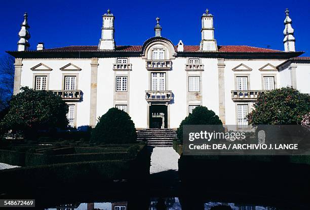 The Solar de Mateus or Mateus Palace, residence of the Counts of Vila Real, Vila Real, Norte. Portugal, 18th century.