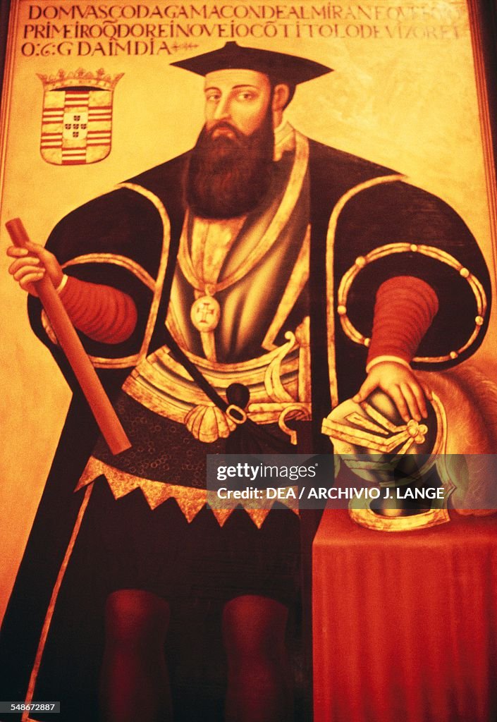 Portrait of Vasco da Gama...