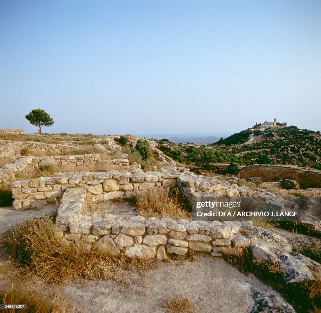 Ruins of the Iberian village of Calaceite...