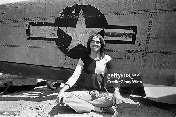 American Songwriter, composer and singer Jimmy Webb poses for a photo in 1973 in Los Angeles, California. .