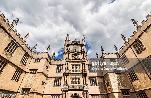 The Bodleian Library at the University of Oxford in Great Britain in June.
