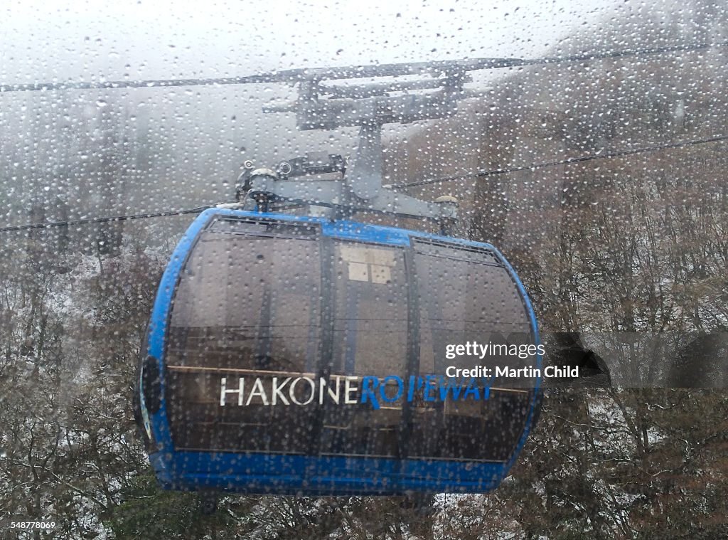 View Through A Rainy Window