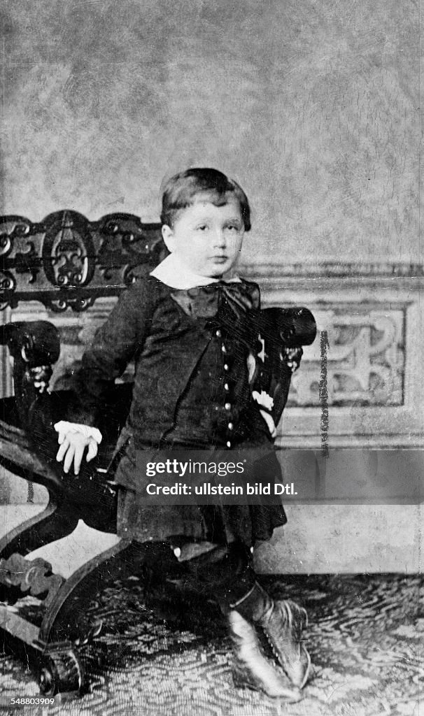 Einstein, Albert - physicist, Germany/USA *14.03.1879-18.04.1955+ - at the age of four - 01.01.1883 - Published by: 'Berliner Illustrirte Zeitung' 20/1922 Vintage property of ullstein bild