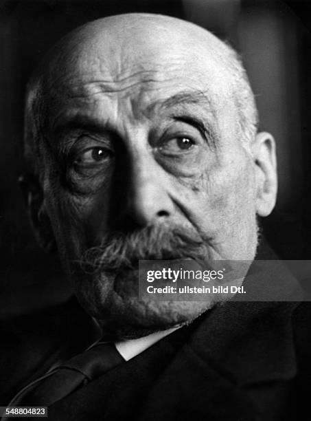 Liebermann, Max - Painter, Visual artist, Germany *20.07.1847-+ - Portrait - about 1932 - Photographer: Jutta Seller Vintage property of ullstein bild