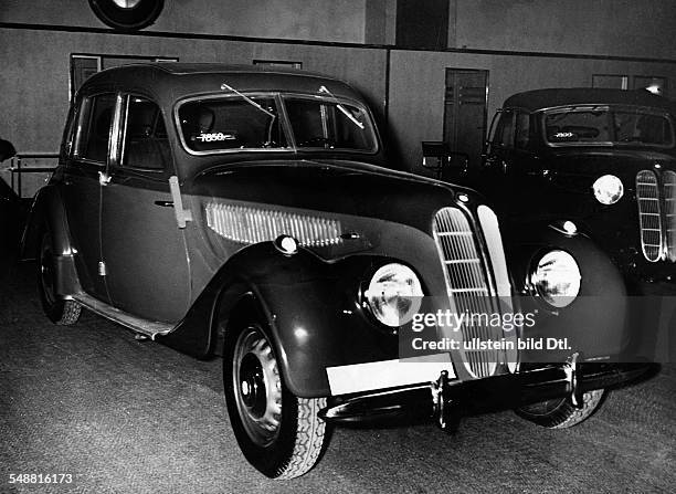 Germany Free State Prussia Brandenburg Province Berlin: BMW 327 - Photographer: Heinz Fremke - Published by: 'Berliner Morgenpost' Vintage property...